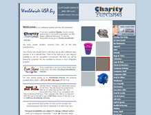 Tablet Screenshot of charity.worldwide-usa.biz